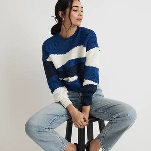 Madewell Intarsia Crewneck Sweater